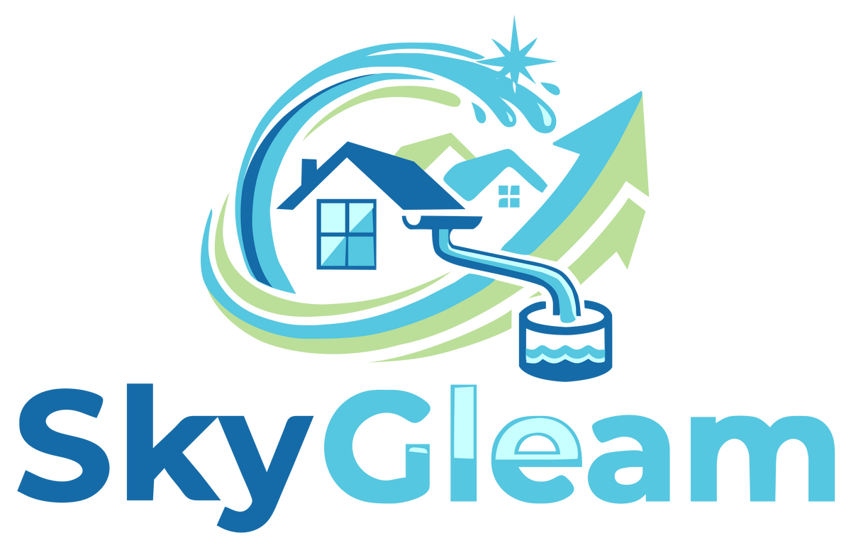 SkyGleam Exterior Cleaning Logo